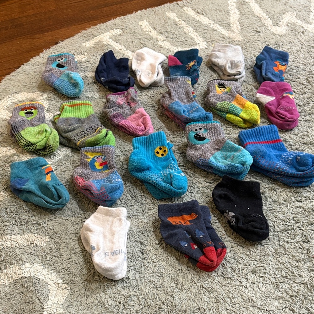 Bombas Toddler Socks Used Bundle 20 pairs